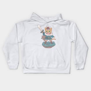 Viking cat Kids Hoodie